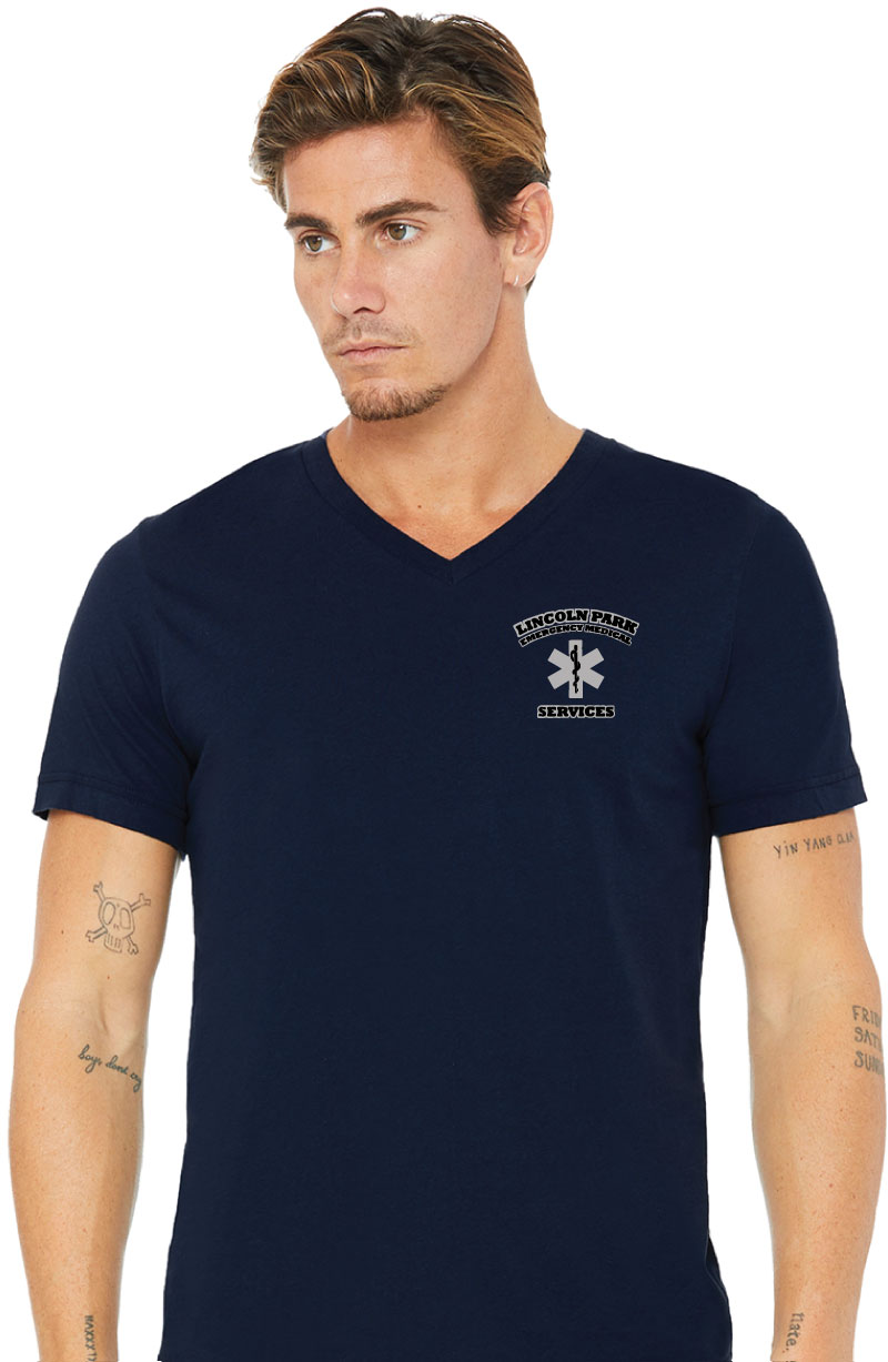 Lincoln Park EMS V-Neck T-shirt