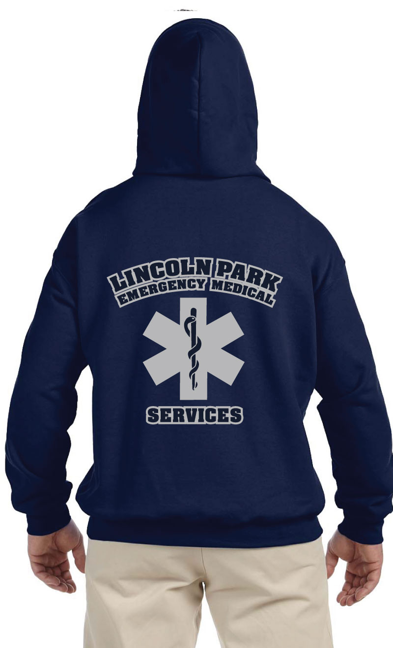 Lincoln Park EMS Hooded Sweat Shirts - Image 2