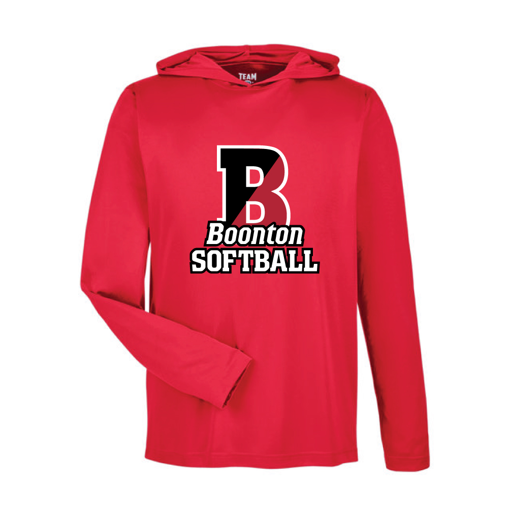 Boonton Softball Long Sleeve Hooded T-shirt (TT41)