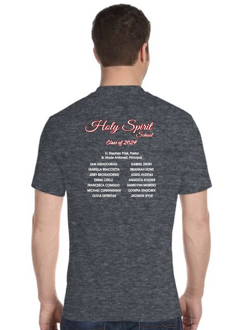 Holy Spirit Class of 2024 T-shirt - Image 2