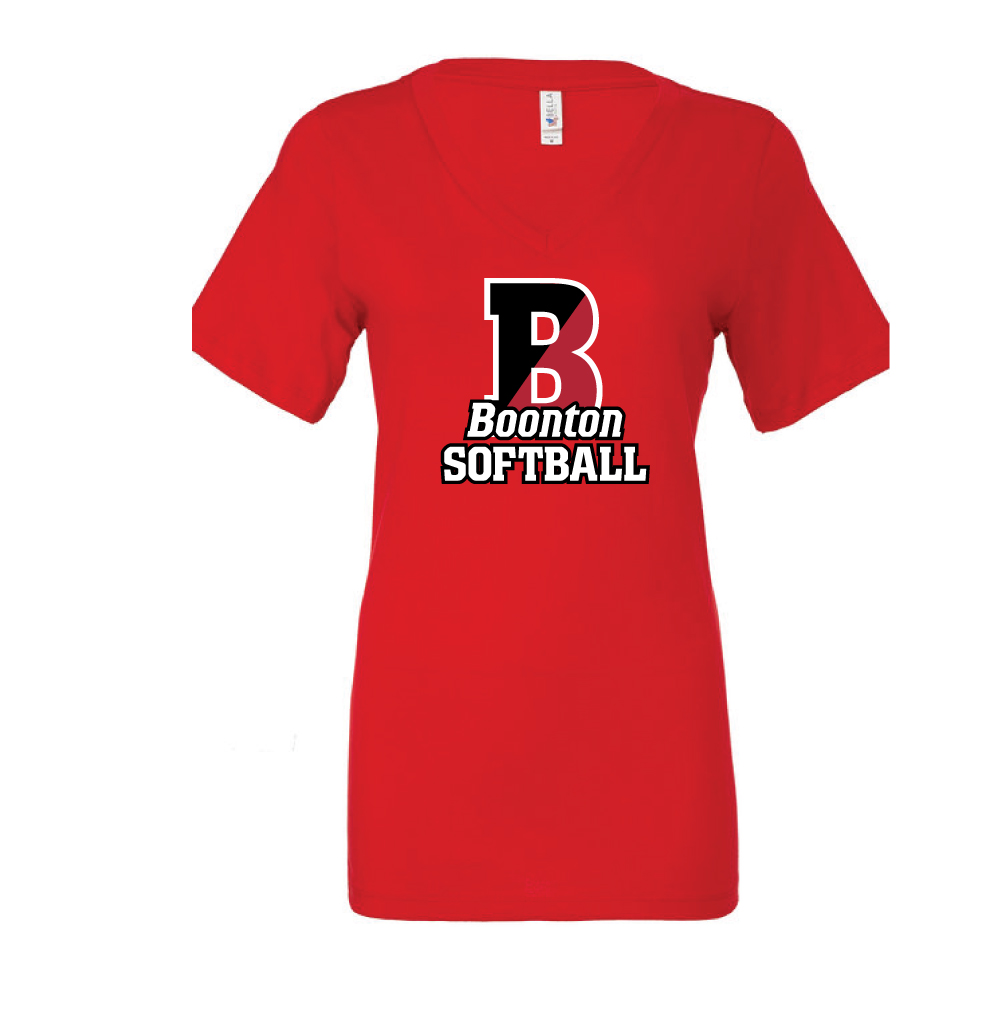 Boonton Softball Vneck T-shirt